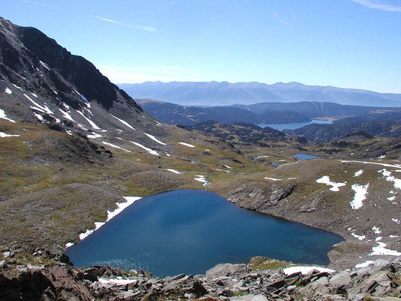 Boucle au départ du lac des Bouillouses en Pyrénées Orientales